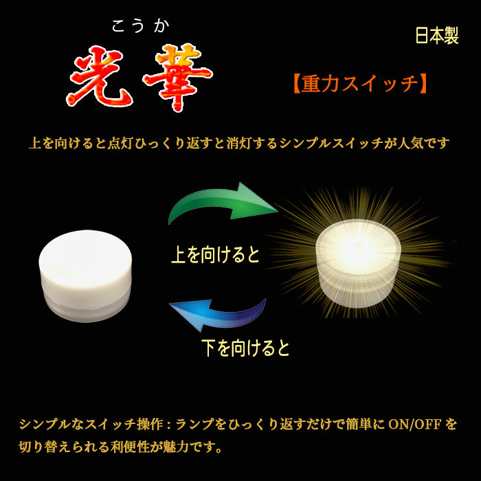 螢の華 かぐや 光華  05個 セット